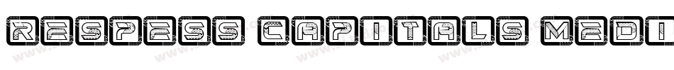 Respess Capitals Medium字体转换